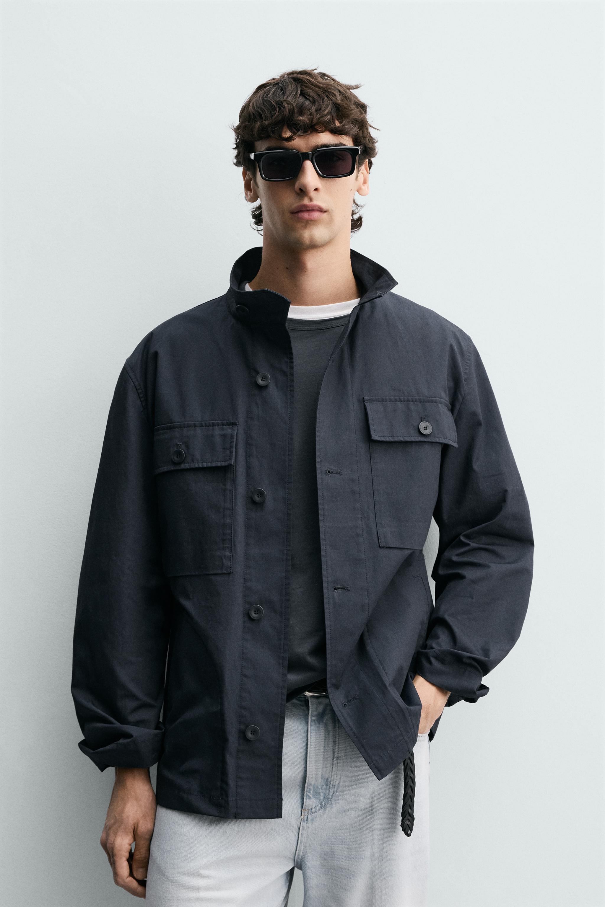 STRUCTURED POCKET OVERSHIRT
